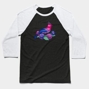 Pride Birds - Bisexual Baseball T-Shirt